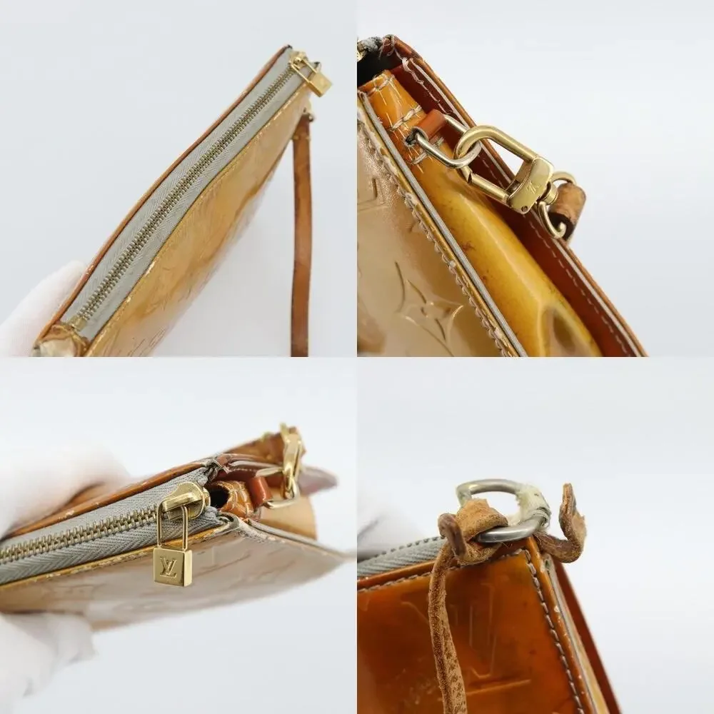 Louis Vuitton Monogram Vernis Lexington Accessory Pouch Gray